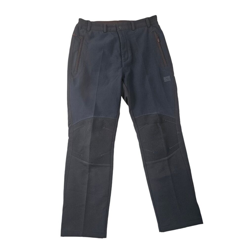 Kolping Technical Outdoor Pants Size Large Youth Navy Blue/Black